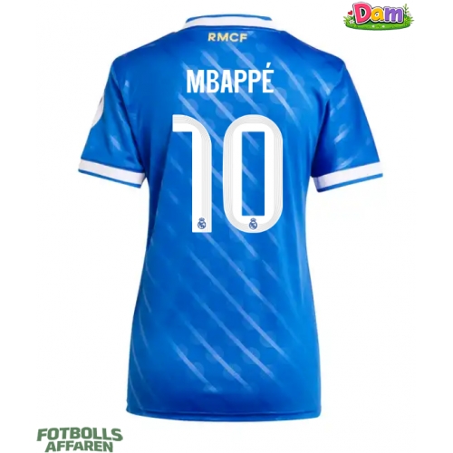 Real Madrid Kylian Mbappe #10 Tredje Tröja Kvinnor 2025-26 Kortärmad
